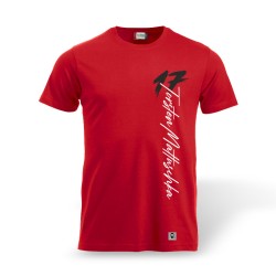 T-Shirt rot Schriftzug I